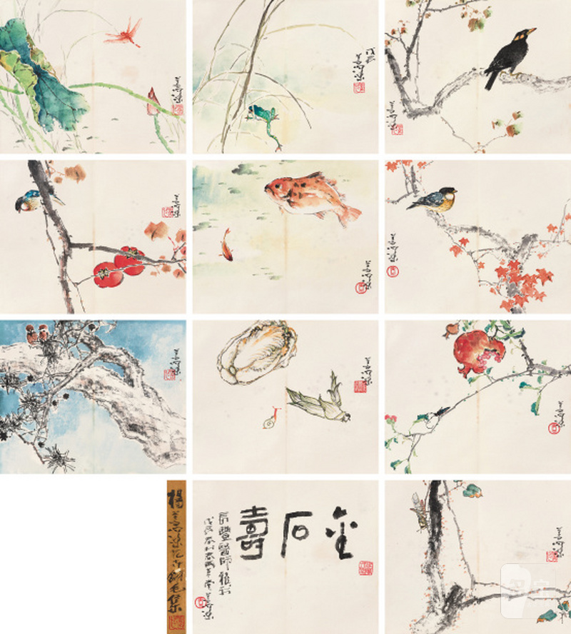 杨善深 1913-2004 花鸟翎毛集